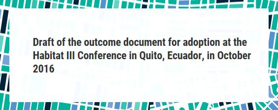 interfaces in urban and territorial planning and policy formulation [ ] Quito Declaration on sustainable cities and human
