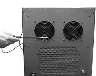 Evaporator (Front) Side* Inlet Air Condenser (Back) Side Outlet Air Condenser (Back) side* *When measuring