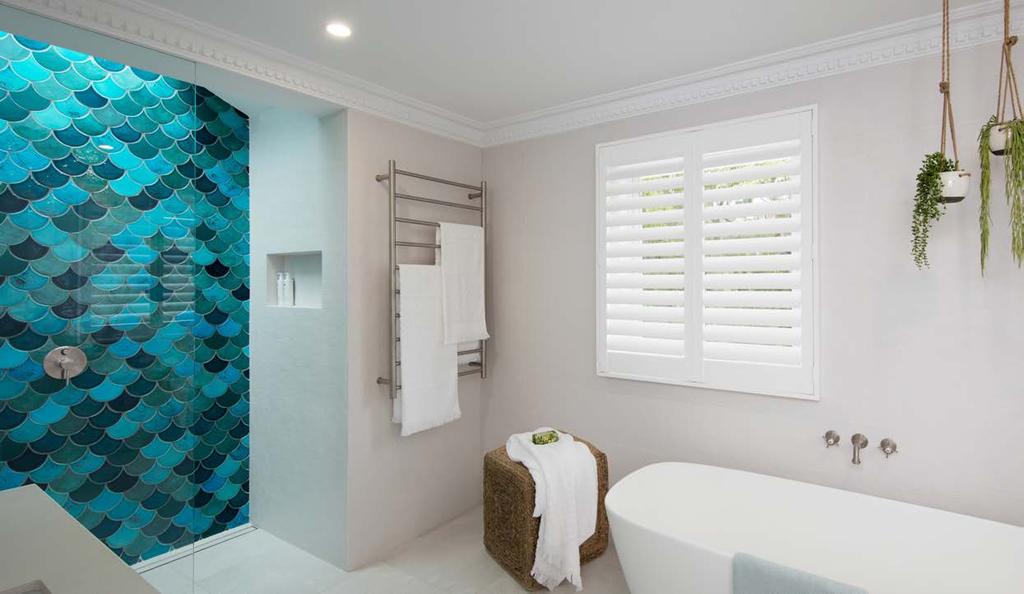 PolySatin Shutters are the modern alternative to wooden shutters and are virtually maintenance free.
