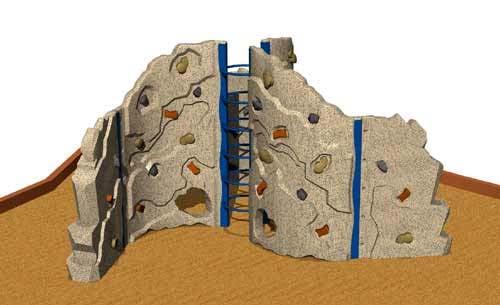 any playground wall climbing system.