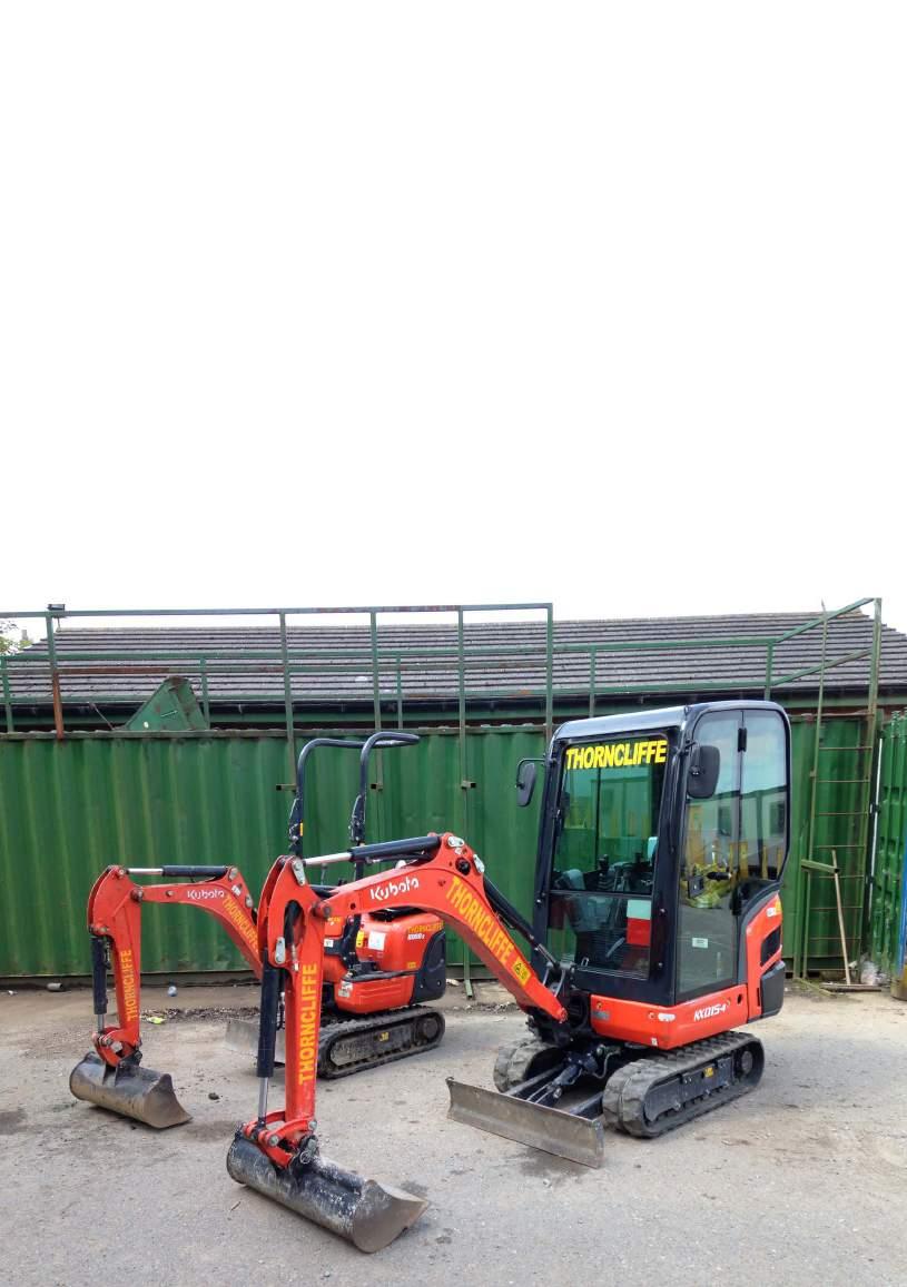 Diggers and Dumpers 1 Tonne Micro Digger 1 1/2 Tonne Mini Digger 3 Tonne Mini Digger 87.50 162.50 212.