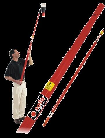 Service and Repair of Solo Poles Damaged poles cannot be repaired Field replaceable spares