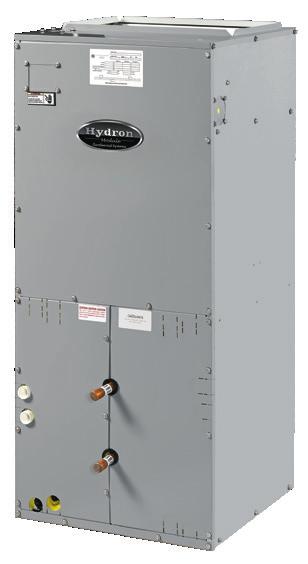 Air Handlers and Coils MP Series Multi-Position Hydronic Air Handlers n Optimized for use with Hydron Module water-to-water heat pumps n Multi-position air pattern Ships in upflow configuration Field