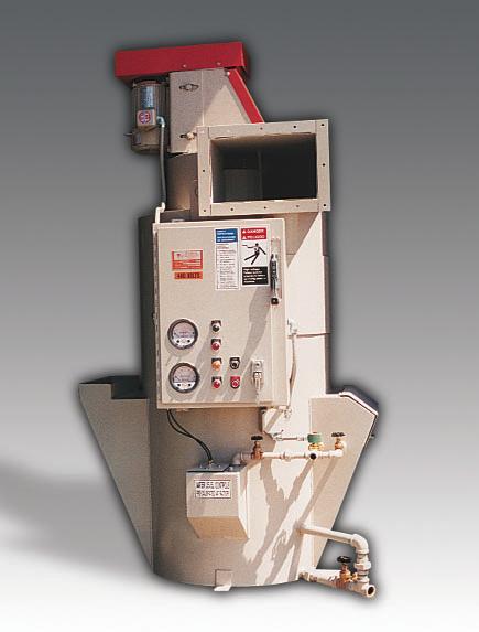 WET TYPE DUST COLLECTORS are designed for the capture of wettable and sinkable contaminants.
