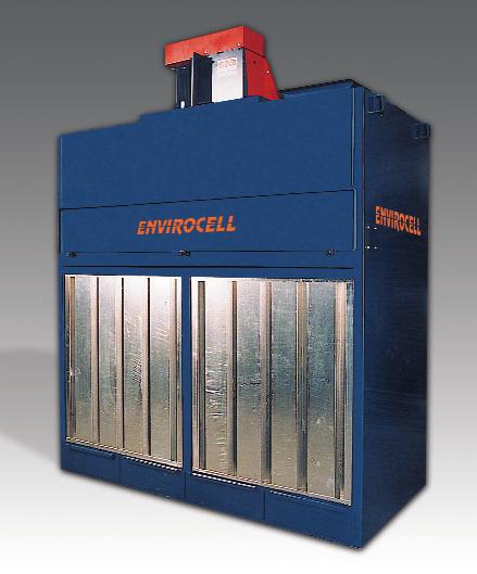 ENVIRO-CELL Environmental Work Cells Enviro-Cell Vertical Cartridge Work Cells are work spaces designed to isolate and capture contaminants where welding, grinding, sanding and mixing operations are