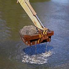 DRAINAGE 1.1 Minimize disturbance of routine dredging. Dredging is occasionally necessary to remove accumulated sediments, vegetation, or other debris that might be impeding flow in a canal.
