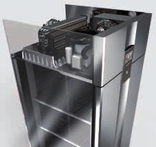 75 mm 90 mm ENERGY SAVING DEFROST Lower energy bills thanks to the Active Defrost system on all NPT Active refrigerators.
