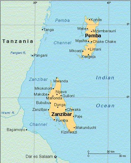 Madina H. Khamis Abstract: Tanzania is union of 1964 between Tanganyika and Zanzibar. Zanzibar Situated 35 km, of Mainland Zanzibar is an Archipelago of two Islands Unguja & Pemba.