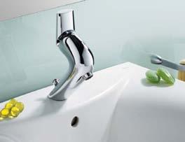 SILVER CROWN SINGLE LEVER BASIN AND BIDET OPTIONS BATH AND SHOWER