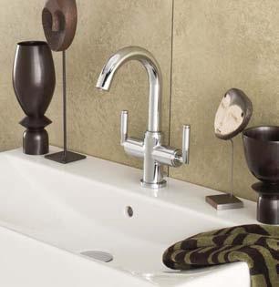 LOFT ELITE / TURN BASIN AND BIDET OPTIONS BATH AND SHOWER OPTIONS 5A05C00 Basin mixer with pop-up waste. 5 5A05C00 Wall-mounted bath shower mixer with.