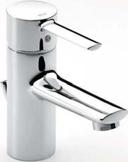 W7 TARGA SINGLE LEVER BASIN AND BIDET OPTIONS BATH AND SHOWER OPTIONS - 5A060C00 Basin mixer with pop-up waste.