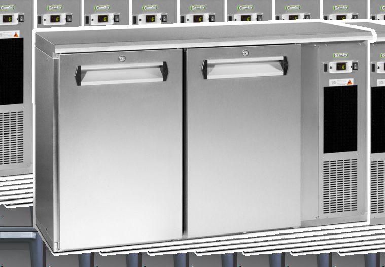 solid doors or drawers Antracite or stainless steel finish The two-drawer module