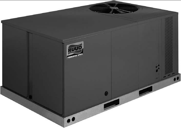 Unit Features & Benefits STANDARD FEATURES INCLUDE: R-410A HFC refrigerant. Complete factory charged, wired and run tested.