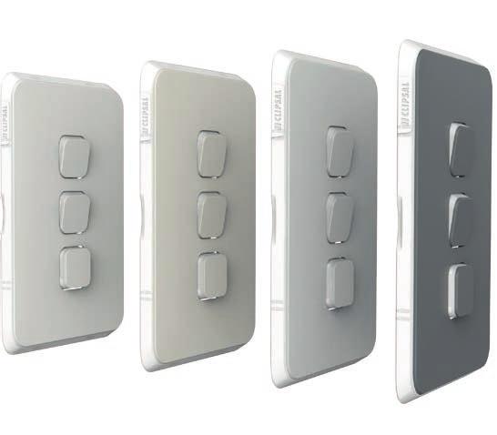 Clipsal Iconic also offers a PIR motion sensor module, providing true hands free control to simplify life.