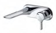 stop Melange Single lever built-in wall mounted basin mixer without