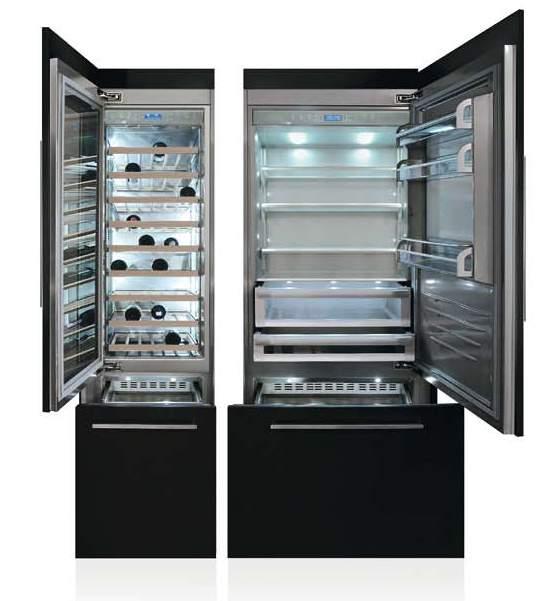 0T Models ONE BOTTOMDRAWER, TWO SEPARATE TEMPERATURES S5990TWT Wine Cellar TriMode BottomDrawer S8990TST6 Fridge with Low Temp drawers TriMode BottomDrawer Three layers of protection