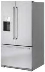 10 FRENCH DOOR REFRIGERATORS NUTID SIDE-BY-SIDE REFRIGERATORS NUTID French door refrigerator 26 cu.ft. Side-by-side refrigerator 25 cu.ft. $2299 $1599 Stainless steel. 102.922.58 Stainless steel. 302.