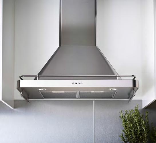 BUILT-IN Hide your extractor hood with a built-in model.