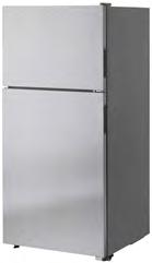 3 cu.ft. Capacity freezer: 3.7 cu.ft. 3 adjustable wire shelves.