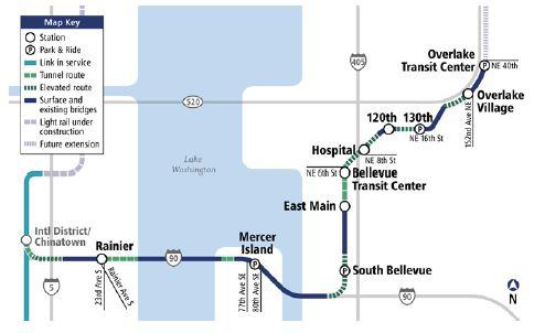 Background East Link Extension is a key element of the regional mass transit system approved by voters in 2008.