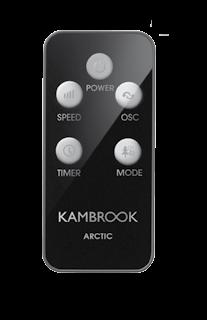 Your Kambrook Arctic Remote Controlled Tower Fan 1. LED screen 2.