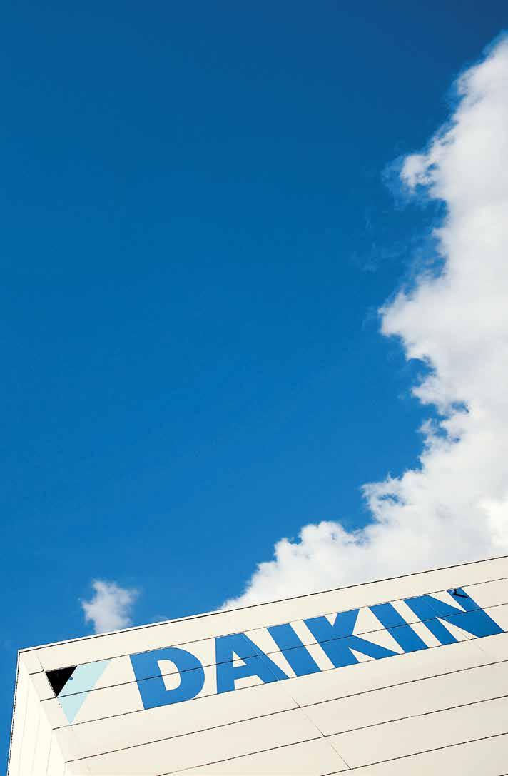 Our promise...... is to ensure that customers can depend on Daikin for the ultimate in comfort, so that they are free to focus on their own working and home lives.