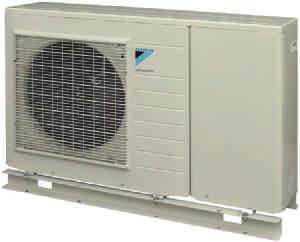 Simplified installation, as it requires only power and water connections Daikin s Altherma LT Monobloc