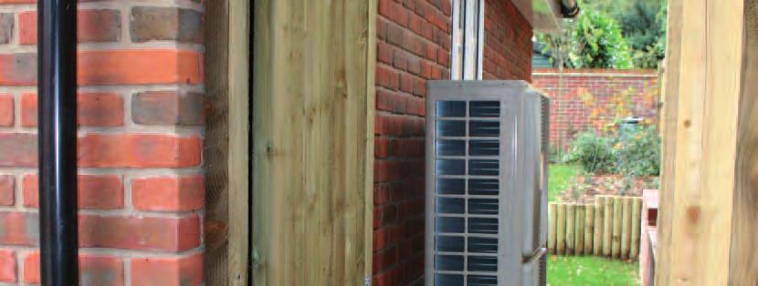 Split outdoor unit (LT) For the low/medium temperature wall-hung and combined heat pump systems. Now includes a 4kW option.