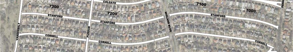 University Park Subdivision is a private development located within University City, MO. The subdivision boundaries include Vanderbilt Ave. to the west, Amherst Ave. (West of Midland Blvd.