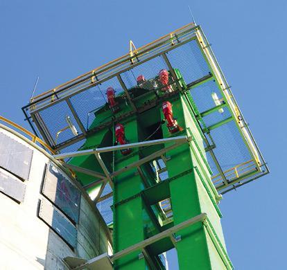 VERSIONS OF EXPLOSION PROTECTION OF BUCKET ELEVATORS EXPLOSION PROTECTION OF BUCKET ELEVATORS ELEVEX EXPLOSION SUPPRESSION Explosion suppression is the most frequent and the most widely used way of