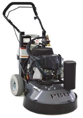 Clarke Ultra Speed 20 battery burnisher outshines even its updated look. It features self-regulating pad pressure and class leading passive dust control, while being easy to operate and maintain.