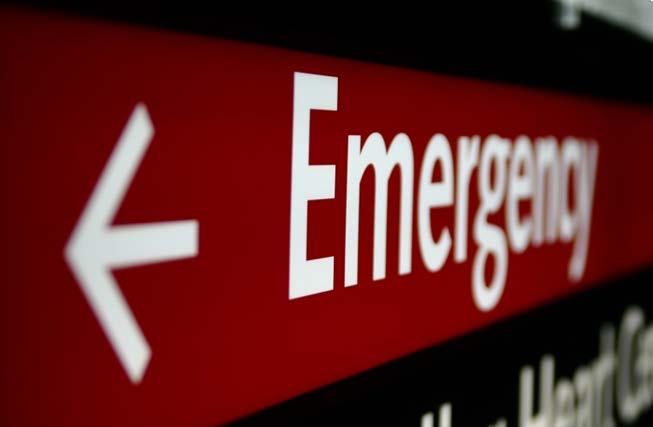 information regarding the nature and magnitude of the medical emergency.