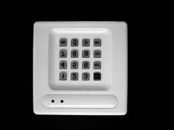 KEYPAD TRANSMITTER When the Keypad Transmitter (KP-434) is used in conjuction with the Audio Alarm, it functions the same as the Keychain Transmitter (4B-433A or 4B-434).