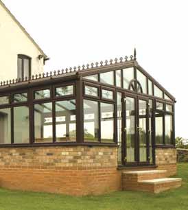 The Gable style of conservatory works extremely well with older