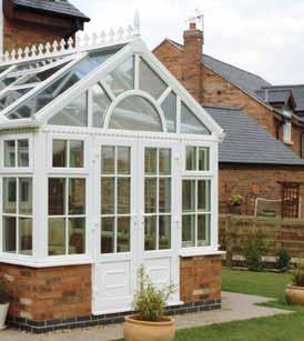 With a sense of architectural grandeur, the Gable end conservatory