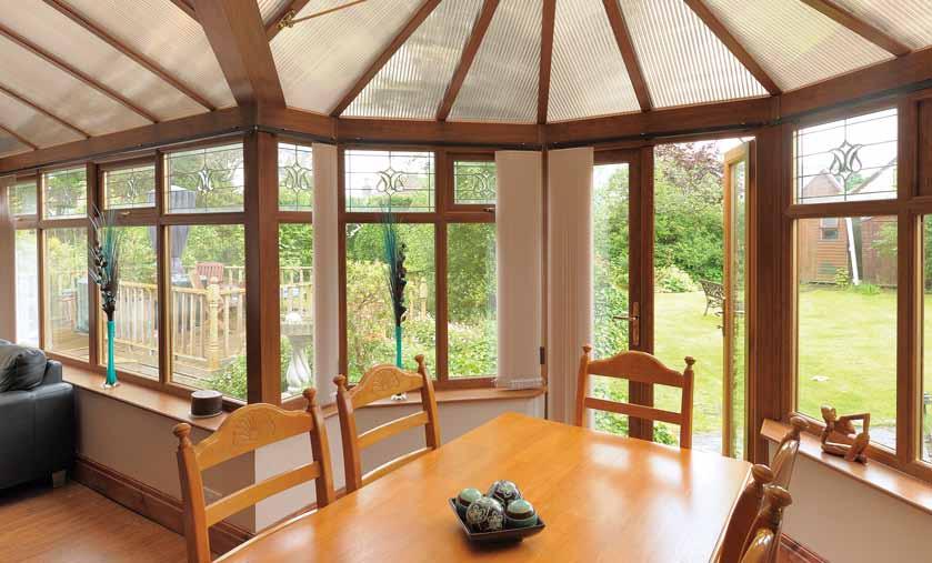 Inspiration Global Conservatory Roofs 19 Live life in fabulous colour To create added impact with your replacement windows and doors, just add a splash of colour! Get out of neutral!