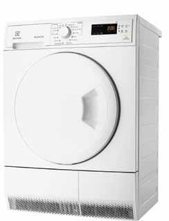 Drying 8kg Condenser Dryer EDC2086PDW Intuitive Advanced Drying System Featuring a Woolmark certification, this machine enables you to care for your delicate woollen garments with peace of mind.