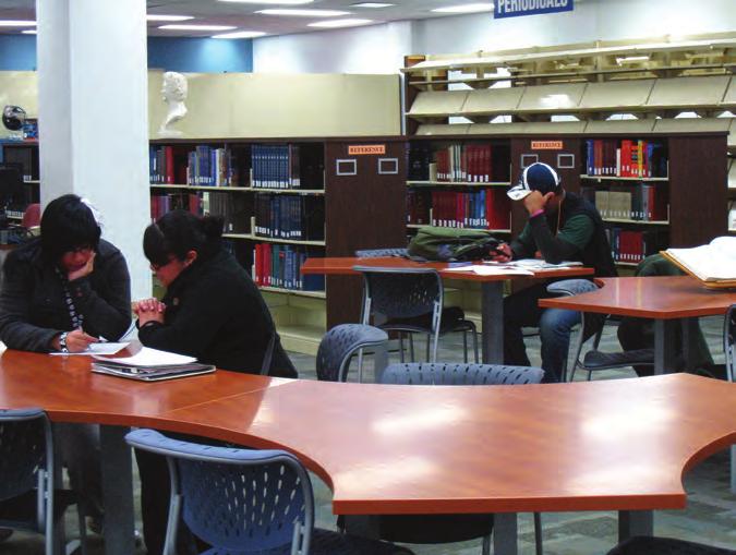 In effect, a student studies alongside others who are studying, sharing