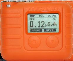 Dose rate range : 0.01 µsv/h - 0.2 Sv/h (PM1621/PM1621M) 0.01 µsv/h - 2.0 Sv/h (PM1621A/PM1621MA) Dose range: 0.01 µsv - 9.