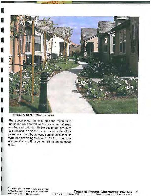 Figure 8: View of internal back-to-back paseo walk Silverado Village SPA Eskaton Village in Roseville, California v.