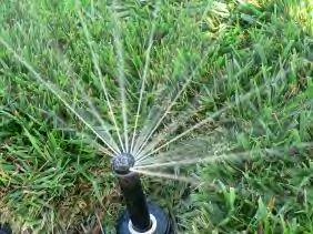 Increase efficiency of spray irrigation by replacing