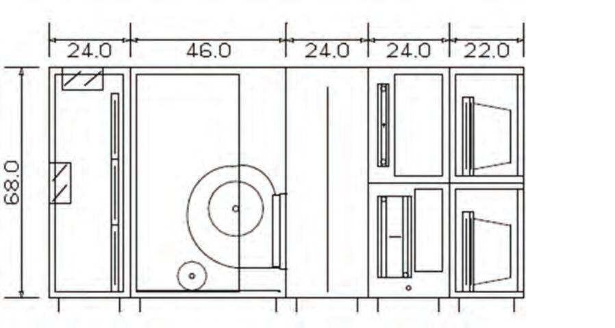 Design Guide DG 19008-2-019 Dual Duct AHU with Final Filters Supercedes: ED 19008-1 Figure 1: Unit