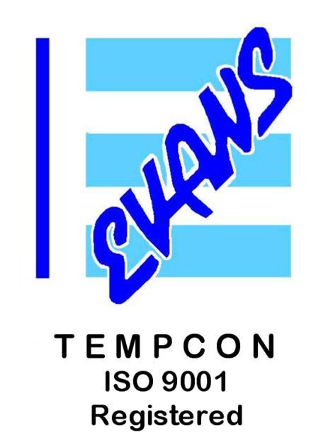 EVANS TEMPCON DASH HEATER A/C All Electric Control Systems Owner s Manual Operating Instructions For additional owner and operator information visit us on the web at www.evanstempcon.