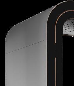 Each Framery pod can be designed to reflect your company's personality and energy.