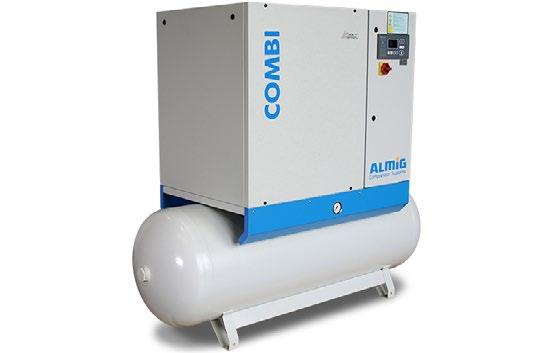 COMBI SC Air Compressors ALMiG COMBI SC 4-in-1 compressed air stations can reduce your electricity costs up to 35% by automatically varying their output to match the fluctuating air demand of most