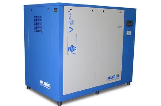 V-DRIVE Air Compressors ALMiG V-DRIVE air compressors offer the most energy-efficient solution for applications with fluctuating air demand.