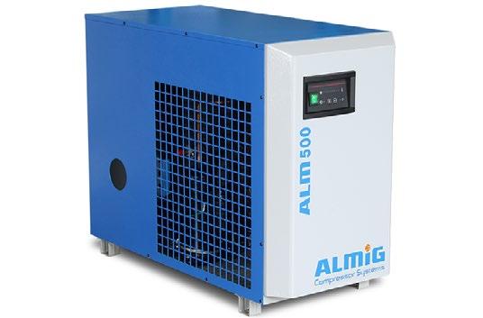 Refrigerant Compressed Air Dryers ALMIG ALM refrigerant dryers are well-proven for reliable use in industrial compressed air systems.