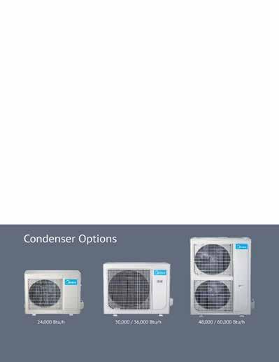 Super Slim Round Flow Cassette Technical Specification Model Number Electrical Indoor Unit PMC SSRFC36 PMC SSRFC48 Outdoor Unit MOYU-36HDN1-QRD0 MOEU-48HDN1-QRD0 Power Supply V~,Hz,Ph 220-240, 50, 1