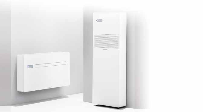 INDUSTRIAL CONDENSER-LESS & COMMERCIAL AIR CONDITIONING WARM AIR HEATING FROM SOLUTION POWRMATIC CPx The new Powrmatic Vision range is a twin duct low level PTAC air conditioner & heat pump and