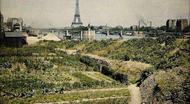 A historical precedent: vegetable production in Paris between 1840-1930 600 hectares of 1,000-4,000 m2 plots cultivated inside the city walls were feeding the city with a production of